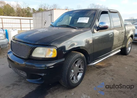 2002 Ford F-150 Lariat/Xlt z USA, uszkodzony, nr VIN 1FTRW07L82KB81362